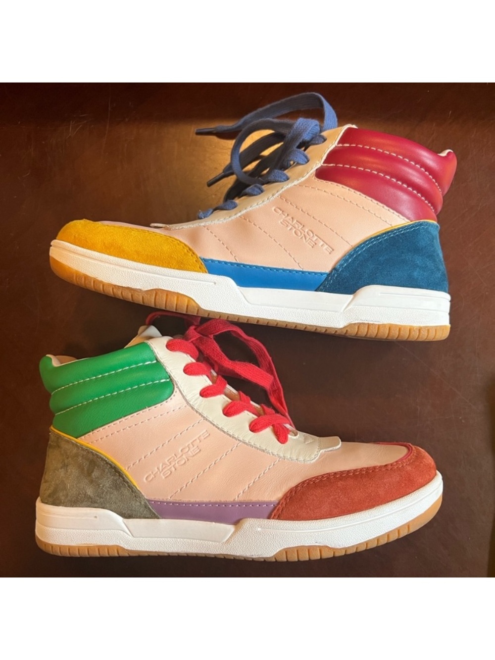 Charlotte Stone Perris High Top Sneakers - Picture 8 of 12
